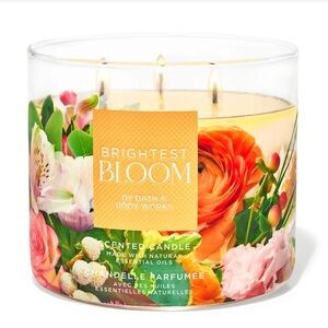 Bath and Body Works Brightest Bloom Candle